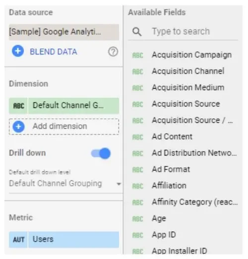 Blend data 3